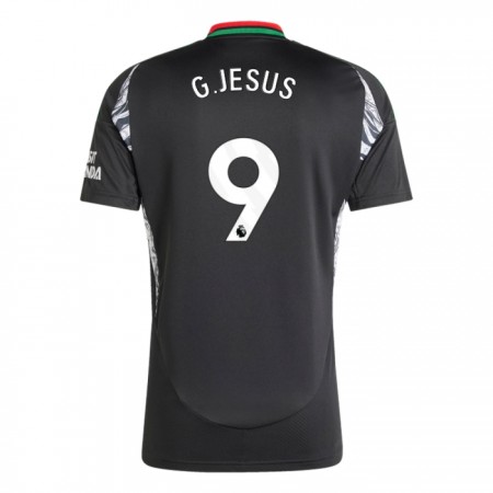 Koszulka Arsenal G. Jesus 9 Wyjazdowe 2024-25 Koszulki Piłkarskie Krótki Rękaw